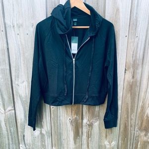 wild fable Tops - Wild Fable : Black ZIP Up Hoodie wild fable Tops - Wild Fable : Black ZIP Up Hoodie